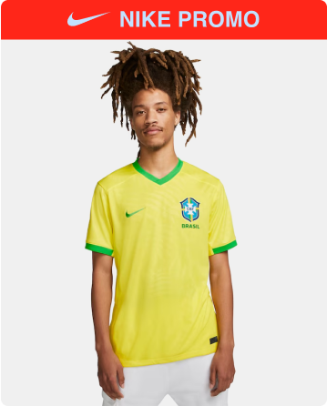 Camisa Nike Brasil I 2023/24 Torcedor Pro Masculina