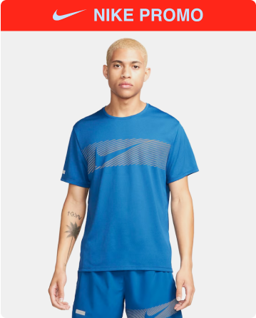 Camiseta Nike Flash Miler Masculina
