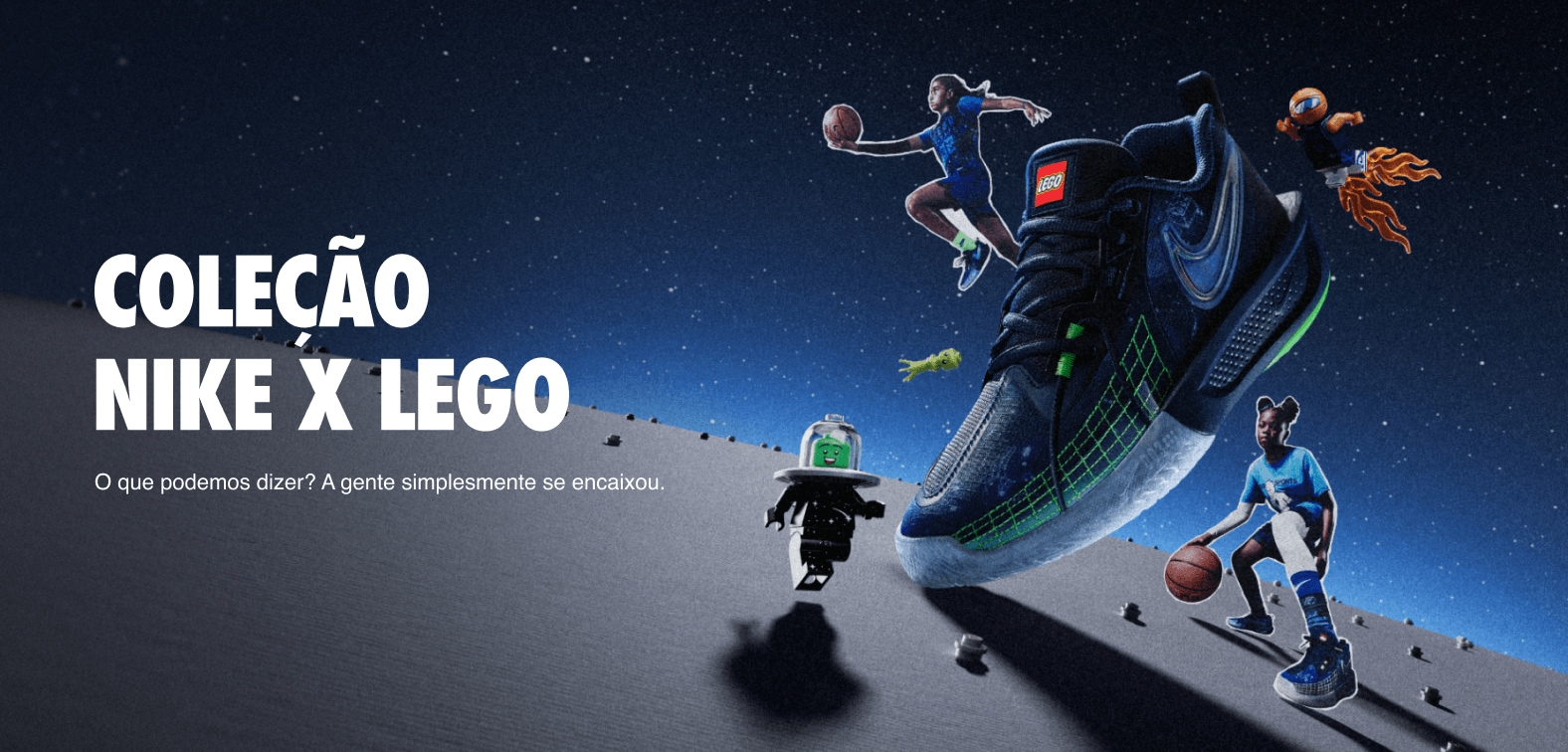 Nike Coleção Dunk Lego