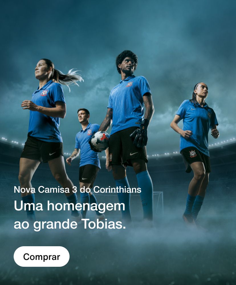 Nova Camisa 3 do Corinthians  Uma homenagem ao grande Tobias. Comprar
