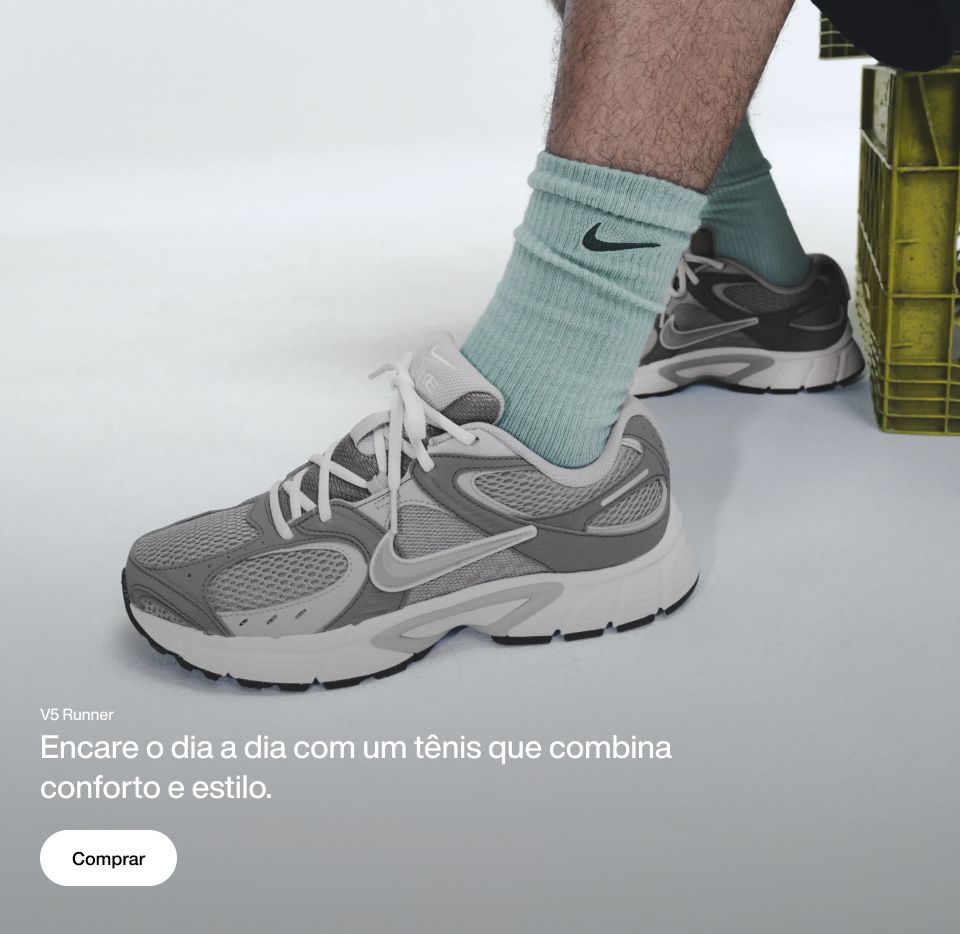 V5 Runner. Encare o dia a dia com um tênis que combina conforto e estilo. Comprar