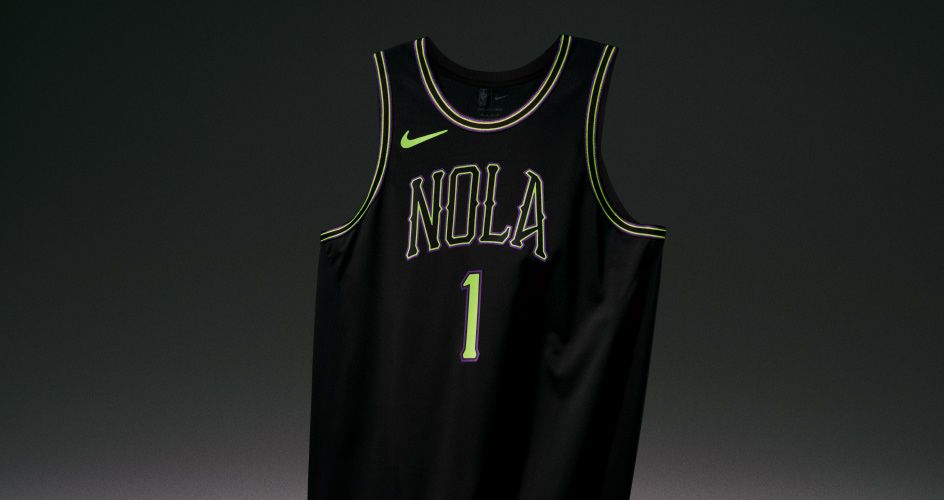 Camisa de basquete do New Orleans Pelicans.