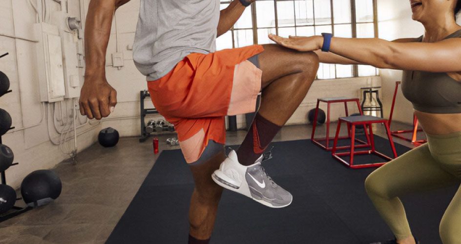 Imagem de pessoa treinando